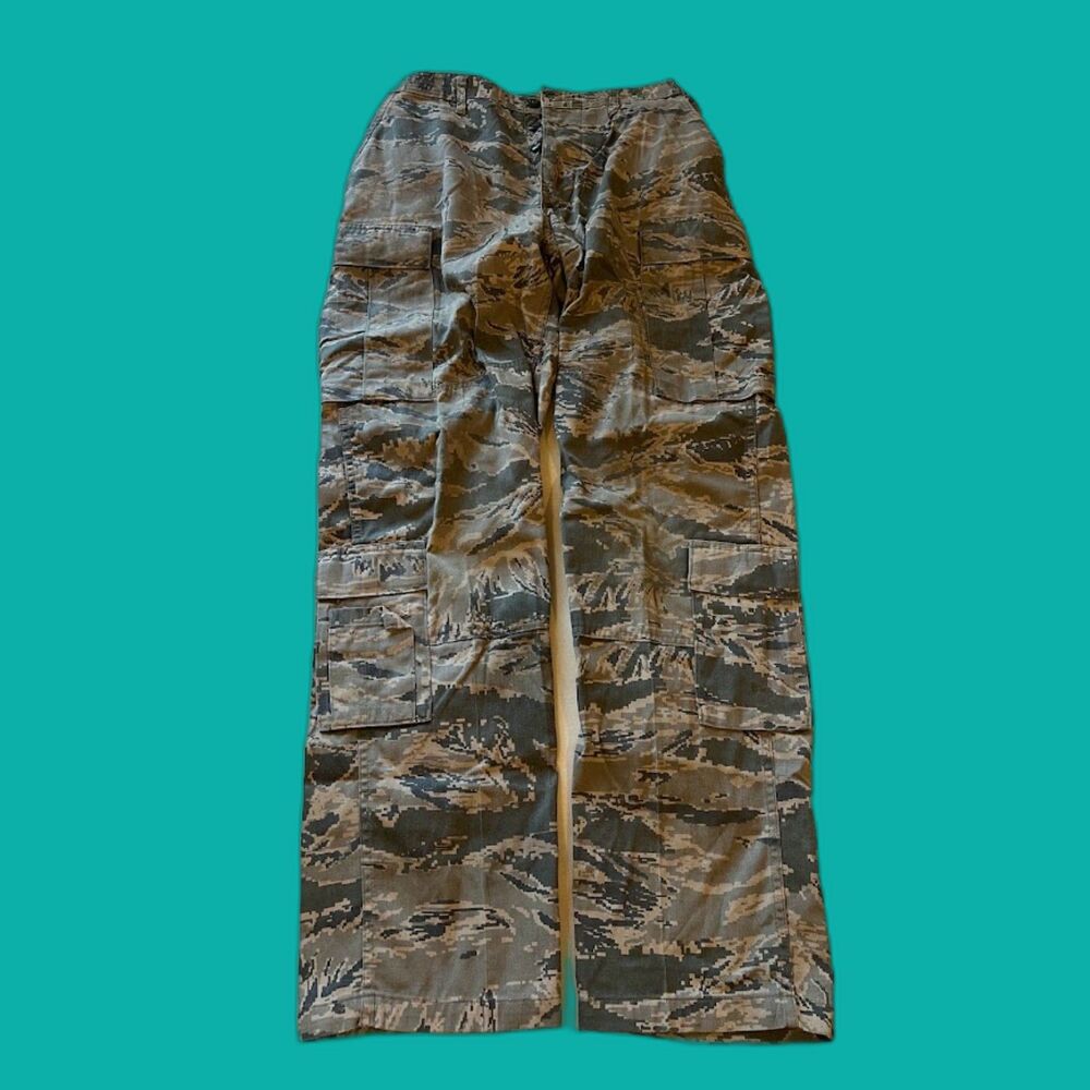US Air Force Digital Camo Cargo Pants Size 32 Regular